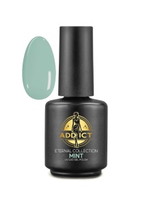 Oja semipermanenta 13 ml Addict - Mint, Verde