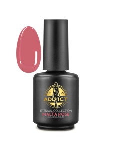 Oja semipermanenta 13 ml Addict - Malta Rose, Rosu