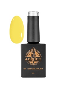Oja semipermanenta 13 ml Addict - Lemon, Galben
