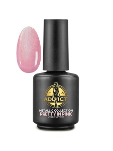 Oja semipermanenta 13 ml Addict - Pretty in Pink, Roz