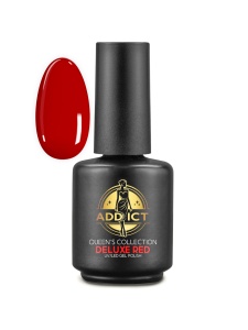 Oja semipermanenta 13 ml Addict - Deluxe Red, Rosu