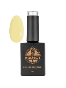 Oja semipermanenta 13 ml Addict - Lemon Sorbet, Galben