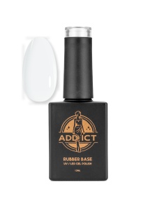 Rubber Base 12ml - Milky White Intense, Alb