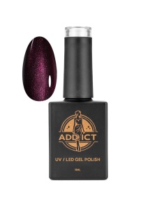 Oja semipermanenta 13 ml Addict - Midnight, Mov