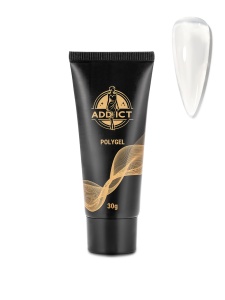 Polygel Addict 30g - Crystal Clear, Transparent