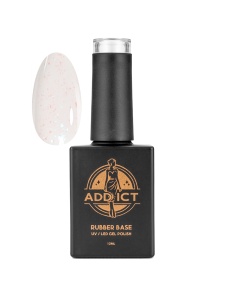 Rubber Base 12ml - Sparkling White, Alb