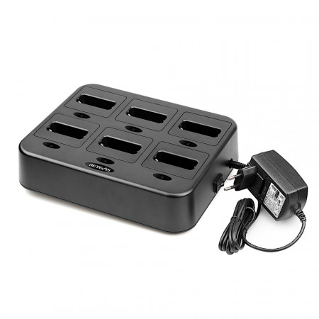 Incarcator rapid Statii Radio Portabile Retevis RT622, 6 Sloturi incarcare
