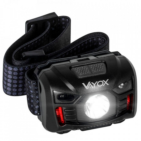 Lanterna LED Frontala Vayox VA0020, senzor miscare, reincarcabila, 100lm