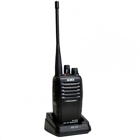 Statie Radio Portabila Profesionala, Alinco DJ-VX46-E, PMR446, Submersibila, IP67
