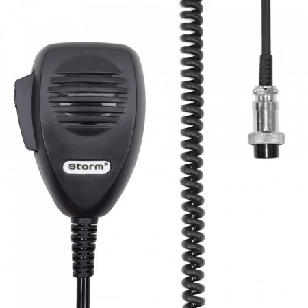 Microfon Storm pentru Statie Radio CB, conector 4 pini, Dinamic