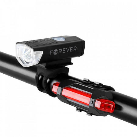 Set lumini bicicleta LED BLG-100, Basic