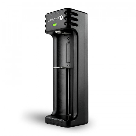 Încărcător pentru baterii cilindrice tip Li-ion everActive LC-100