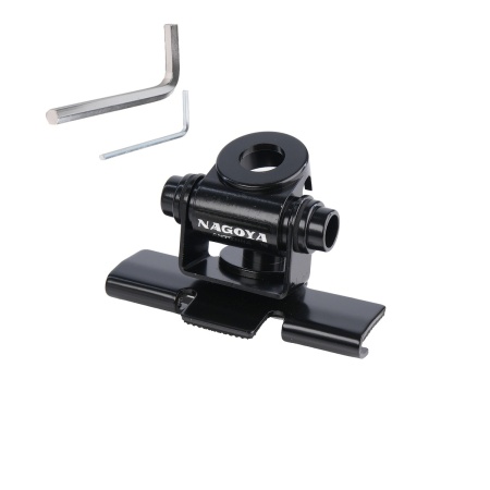 Suport Portbagaj Nagoya RB-400, multi axis, reglabil, pentru Antene Radio, Black