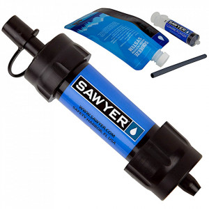 SAWYER Mini Water Fitler, microplastic, giardia,salmonella
