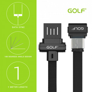 Cablu incarcare date fast charge Golf Tip C to USB Reverse, 3A, 1m - Img 3