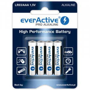 Everactive Set 4 Baterii Pro Alkaline AAA, LR03