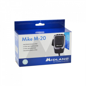 Microfon Midland M-20 6 Pini, pentru Statii Radio CB Alan 48/78/248/248 XL/278 - Img 3