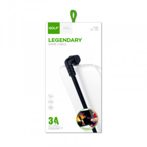 Cablu incarcare date fast charge Golf Tip C to USB Reverse, 3A, 1m - Img 4