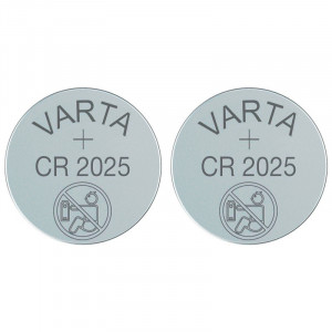 set-2-baterii-varta-cr-2025-lithium-buton-3V-foto-2