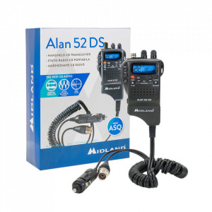 Statie CB portabila, Midland Alan 52 DS Multi, cu Squelch Automat Digital - Img 2