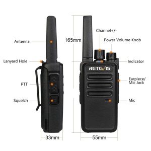set-2-statii-radio-portabile-pmr446-retevis-rt668-casca-inclusa-foto2