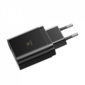 Incarcator Retea Telefoane Baseus 3x USB Negru Foto2