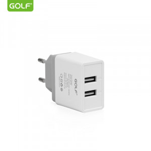 Incarcator Universal Telefon, pentru retea, Golf 2 x USB, 2,1A fara cablu - Img 2