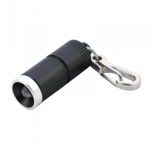 Mini Lanterna LED Breloc Chei, culoare negru, aluminiu, 12grame, COD FL15 ft2
