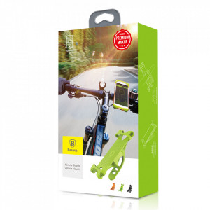 Suport Telefon pentru bicicleta Baseus Miracle Verde fosforescent - Img 5