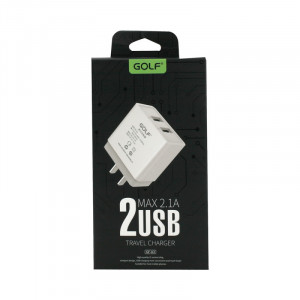 Incarcator Universal Telefon, pentru retea, Golf 2 x USB, 2,1A fara cablu - Img 3