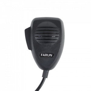Microfon Statie Radio CB, conector 5 pini, Electret, Farun - Img 1