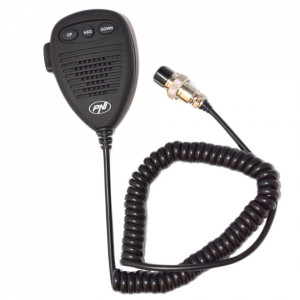 Microfon Statie Radio CB, tip mufa 6 Pini, pentru statii radio PNI Escort HP 8000, 8001, 8024, 9000, 9001, 8000L, 8001L - Img 4
