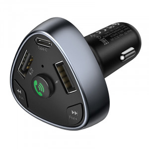 modulator-FM-Bluetooth-Hoco-E51-incarcator-auto-Type-C-PD-18W -2-USB_3
