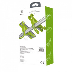 Suport Telefon pentru bicicleta Baseus Miracle Verde fosforescent - Img 6