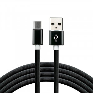 cablu-incarcare-telefon-everactive-silicon-usb-c-type-c-suport-fast-charge-3A-negru-1m-foto(1)