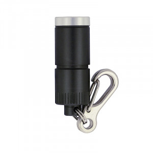 Mini Lanterna LED Breloc Chei, culoare negru, aluminiu, 12grame, COD FL15 ft4