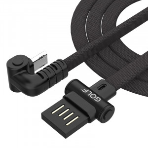Cablu incarcare date fast charge Golf Tip C to USB Reverse, 3A, 1m - Img 1