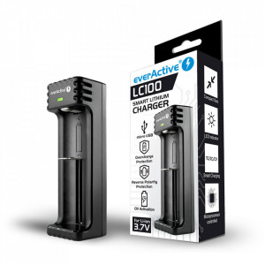 incarcator baterii 18650 Li-ion everActive LC-100-ft4