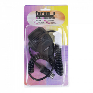 Microfon Statie Radio CB, conector 5 pini, Electret, Farun - Img 3