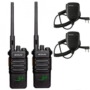set-statii-radio-portabile-retevis-rt86-pro-cu-microfon-difuzor-principal