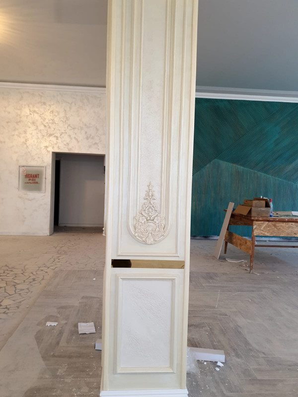Restaurant Muntenia proiect in lucru amenajare decorativa interioara