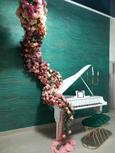 MANOPERA VOPSEA DECORATIVA EFECT DE PIATRA ZEN/BAMBOO PE ORIZONTAL