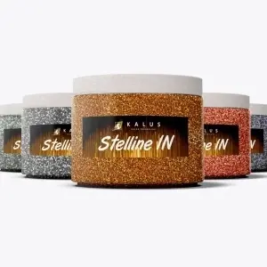 Stelline in ARGENTO Aditiv Decorativ Luminescent Pe Bază de Apă, Efect Glitter pentru Vopsele și Emailuri - Img 3