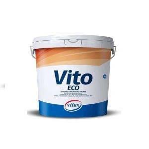 Vopsea super-lavabila premium ecologica mata VITEX VITO ECO, alba, 9 L