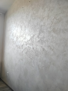 WAVES WHITE vopsea decorativa pe baza de apa