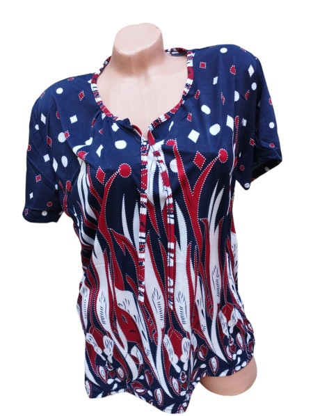 Bluza dama calitativa cu maneca scurta cod x2389