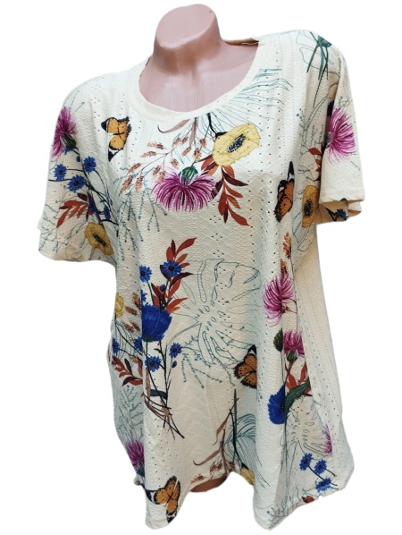 Bluza dama calitativa cu maneca scurta cod x2410