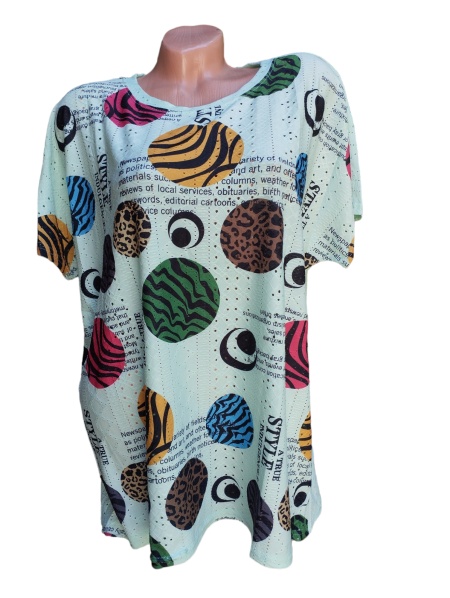 Bluza dama calitativa cu maneca scurta cod x2430