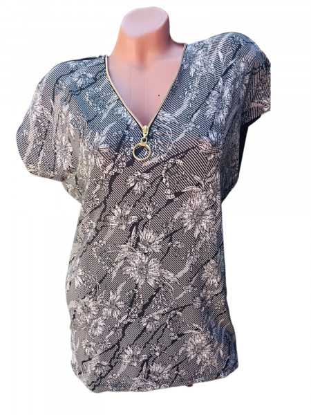 bluza dama eleganta cu maneca scurta model nou cod L20707