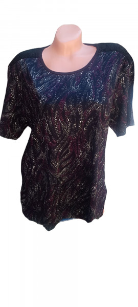 bluza dama eleganta cu maneca scurta model nou cod L20782